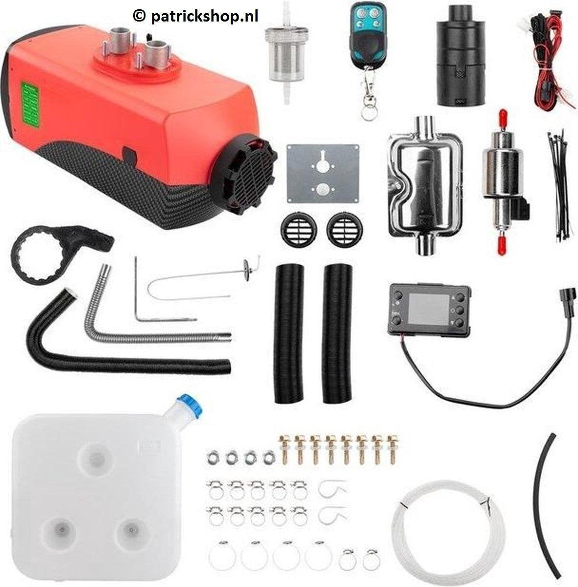Kachel/Verwarming  3 KW 12V Diesel Standkachel met afstandsbediening