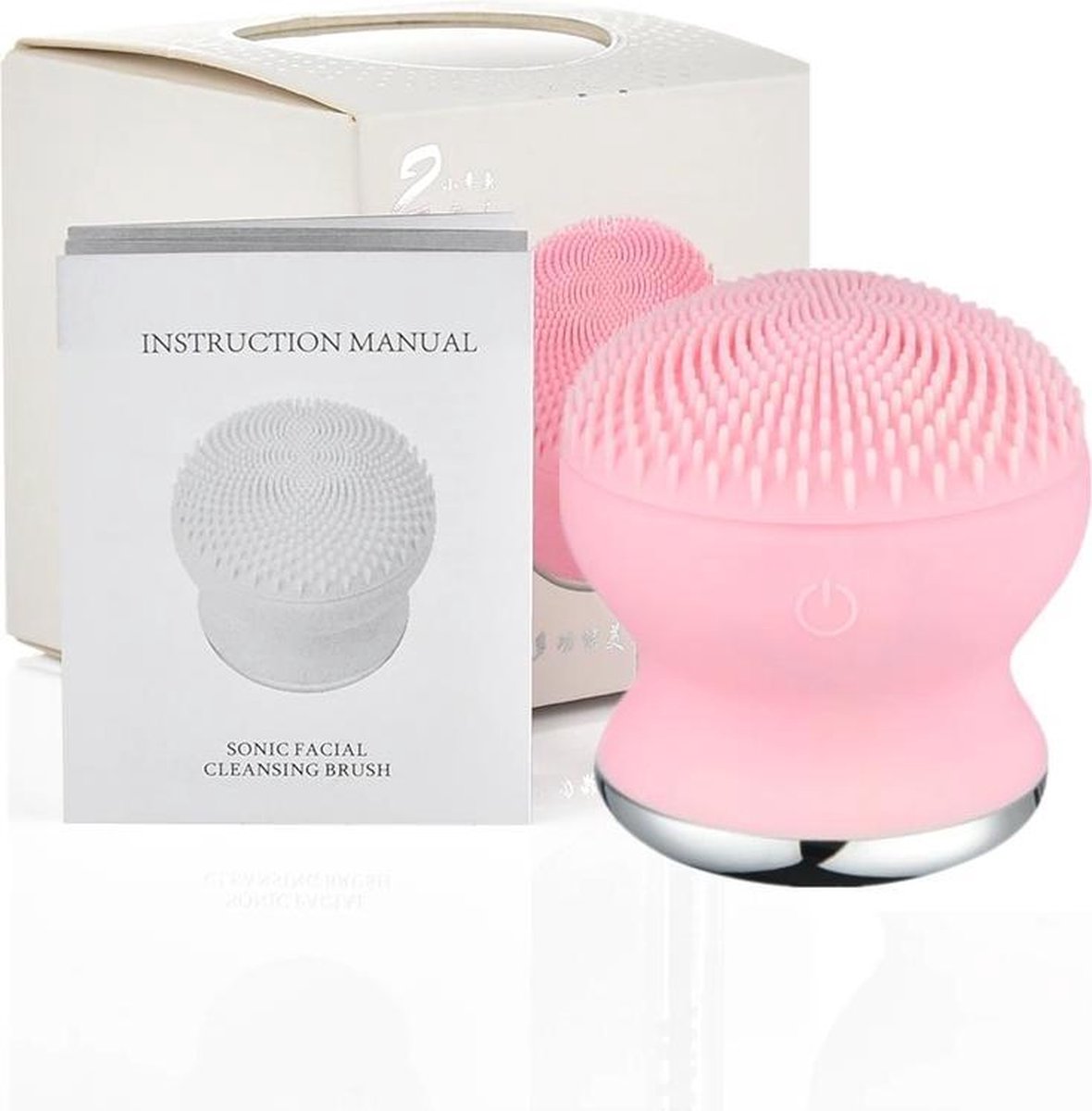 Edoir Gezichtsborstel - Gezichtsreinigingsborstel - Elektrische Gezichtsborstel - Gezichtsreiniger Elektrisch - Face Wash - Gezichtsmassage - Face Brush