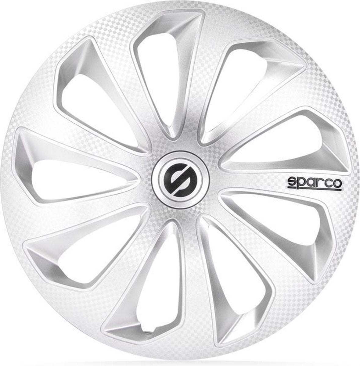Sparco Wieldoppen 14 inch Sicilia Zilver - ABS