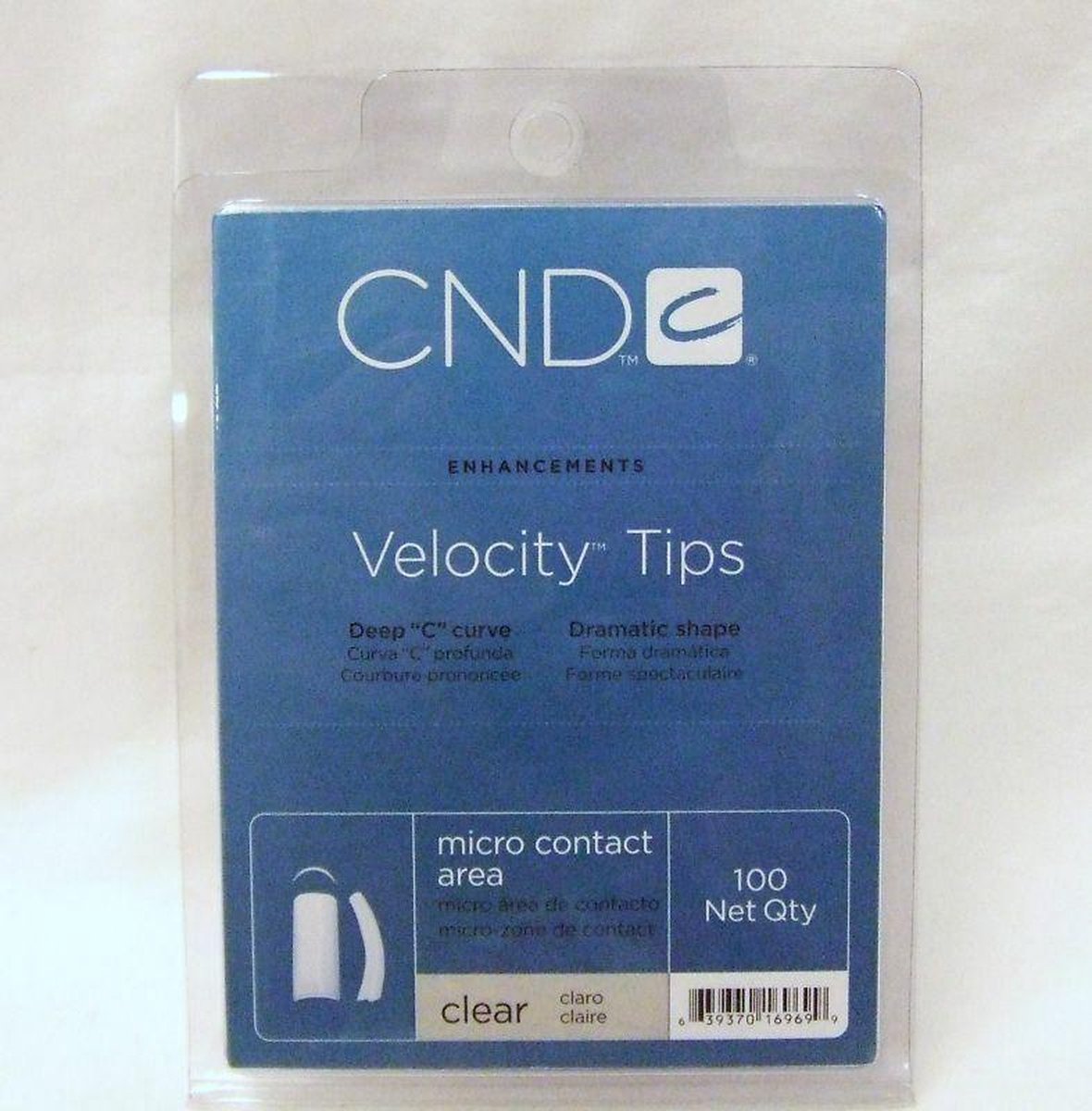 CND Velocity tips Deep C curve 100 stuks assortiment