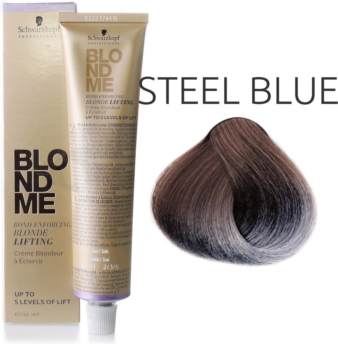 Schwarzkopf Blond Me Lifting Steel Cream 60ml