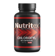 Nutritex© Premium Chlorofyl - 60 Capsules - Extra Sterk - De #1 in Zuiverheid - Chlorophyll - Chlorella - Superfood
