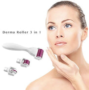 3 in 1 Derma Roller Kit Micro Naalden | 1200/1.5mm
