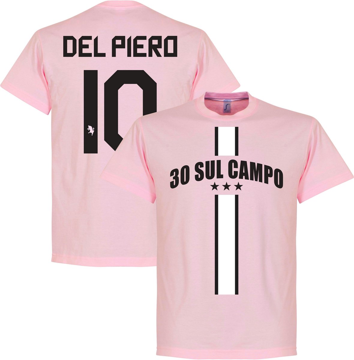 30 Sul Campo Del Piero T-shirt - Roze - XXL