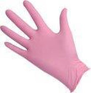 Nitril poedervrij wegwerp handschoenen - Roze -Top kwaliteit - 100 stuks in verpakking - Maat XS