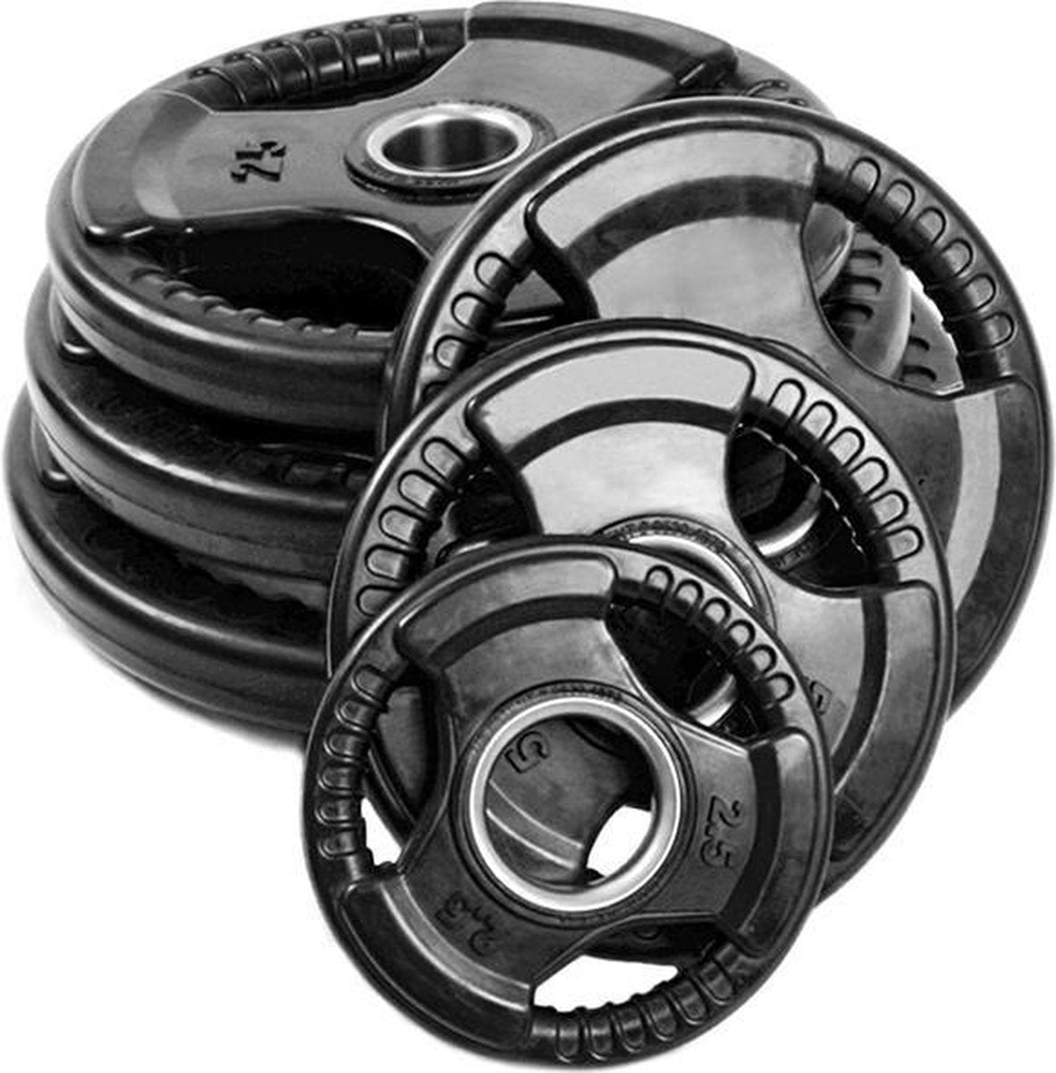 Dione Halterschijf 15kg - 50mm - Rubber Tri-Grip - Olympic