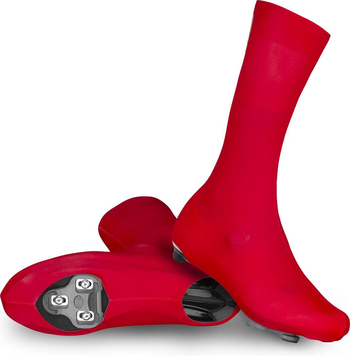 GripGrab Race Aero TT Race Day Lycra Overschoen 2 - Rood - Unisex - Maat L