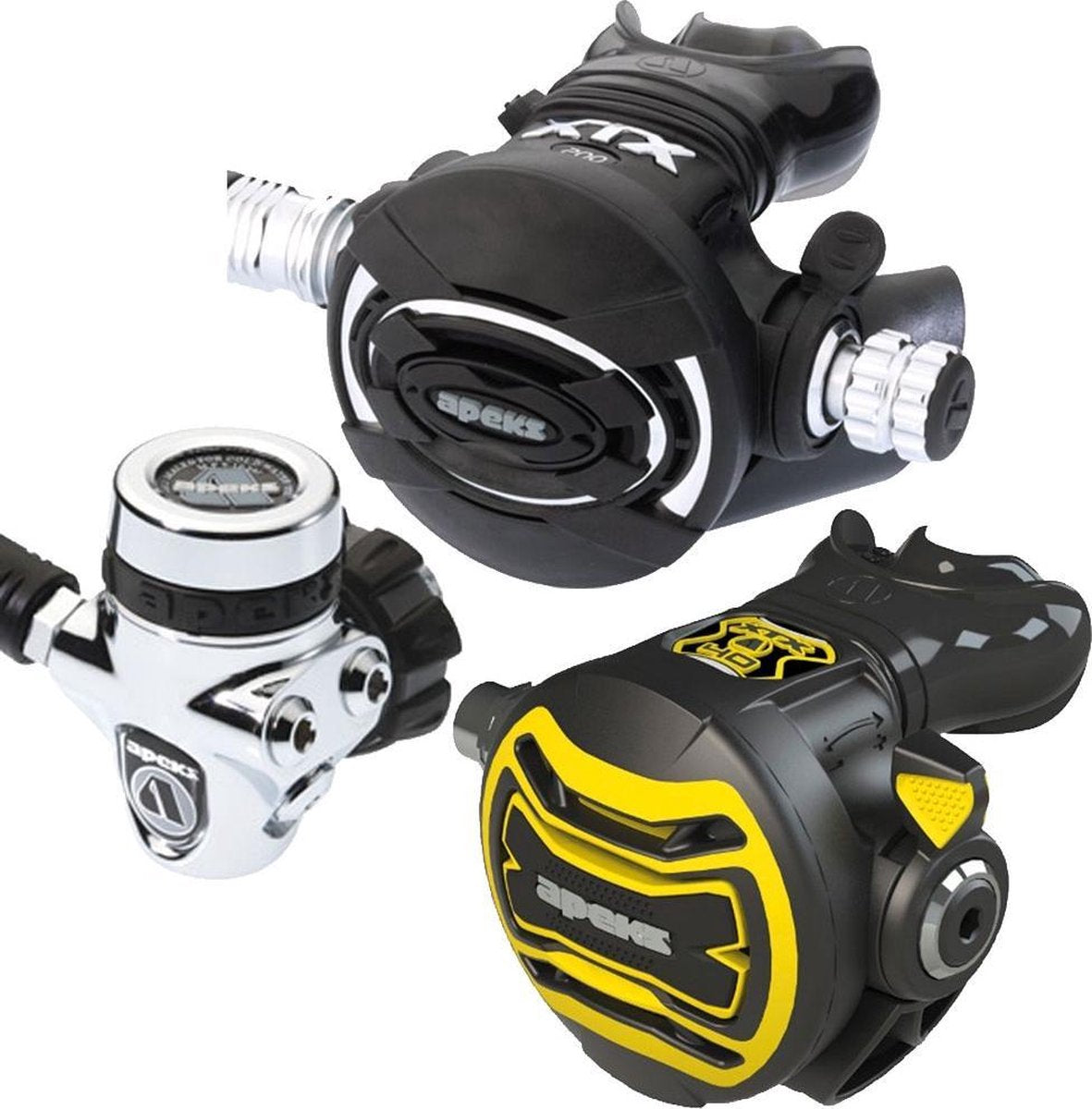 Apeks XTX200 Ademautomaat + Octopus XTX40