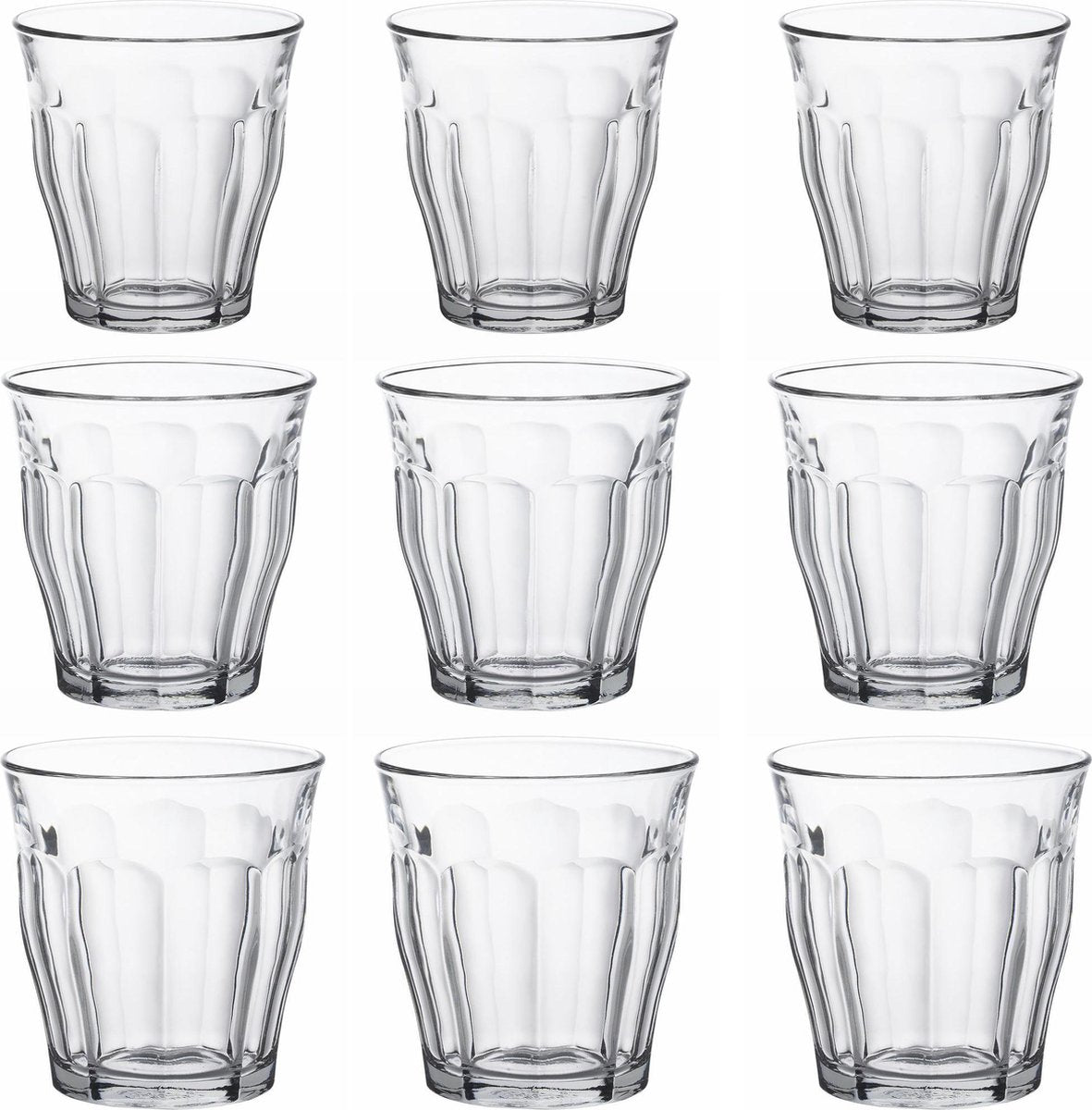 Duralex 18-Delige Glazenset Picardie - Gehard Glas - 22cl - 25cl - 31cl
