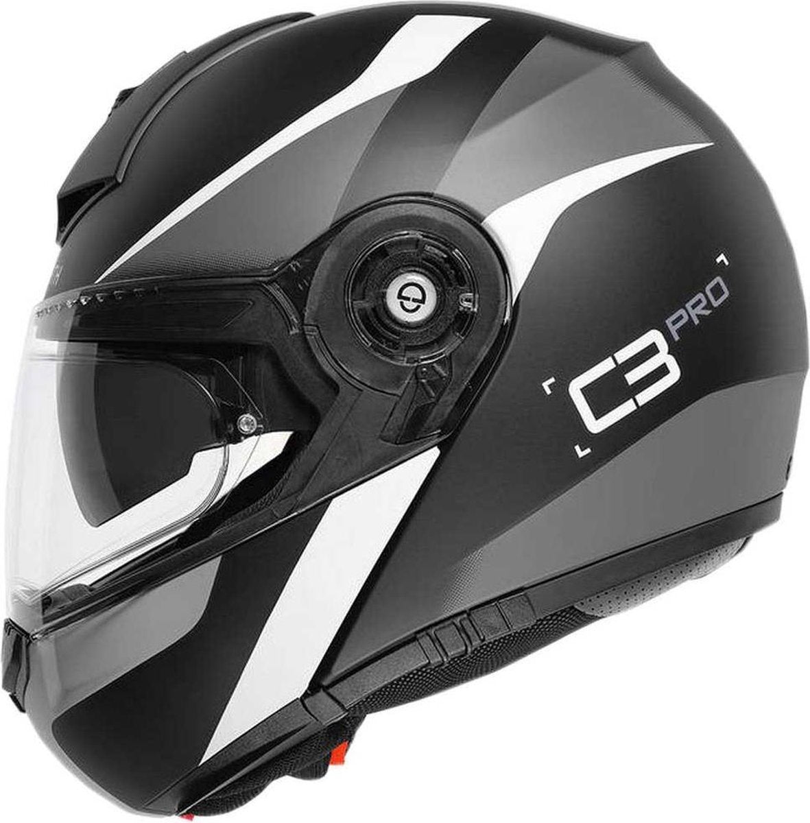 Schuberth C3 Pro Sesante - Mat Zwart / Wit
