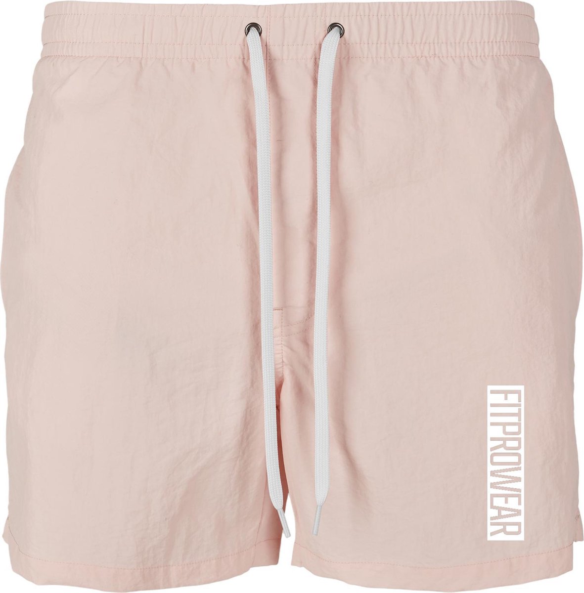 FitProWear Heren Zwembroek BLOCK - Lichtroze - Maat XXXL/3XL - Swimshort - Zwembroek - Zwemshort - Heren Zwembroek - Zwemkleding - Zwemmen - Strandkleding - Short