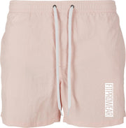 FitProWear Heren Zwembroek BLOCK - Lichtroze - Maat XXXL/3XL - Swimshort - Zwembroek - Zwemshort - Heren Zwembroek - Zwemkleding - Zwemmen - Strandkleding - Short