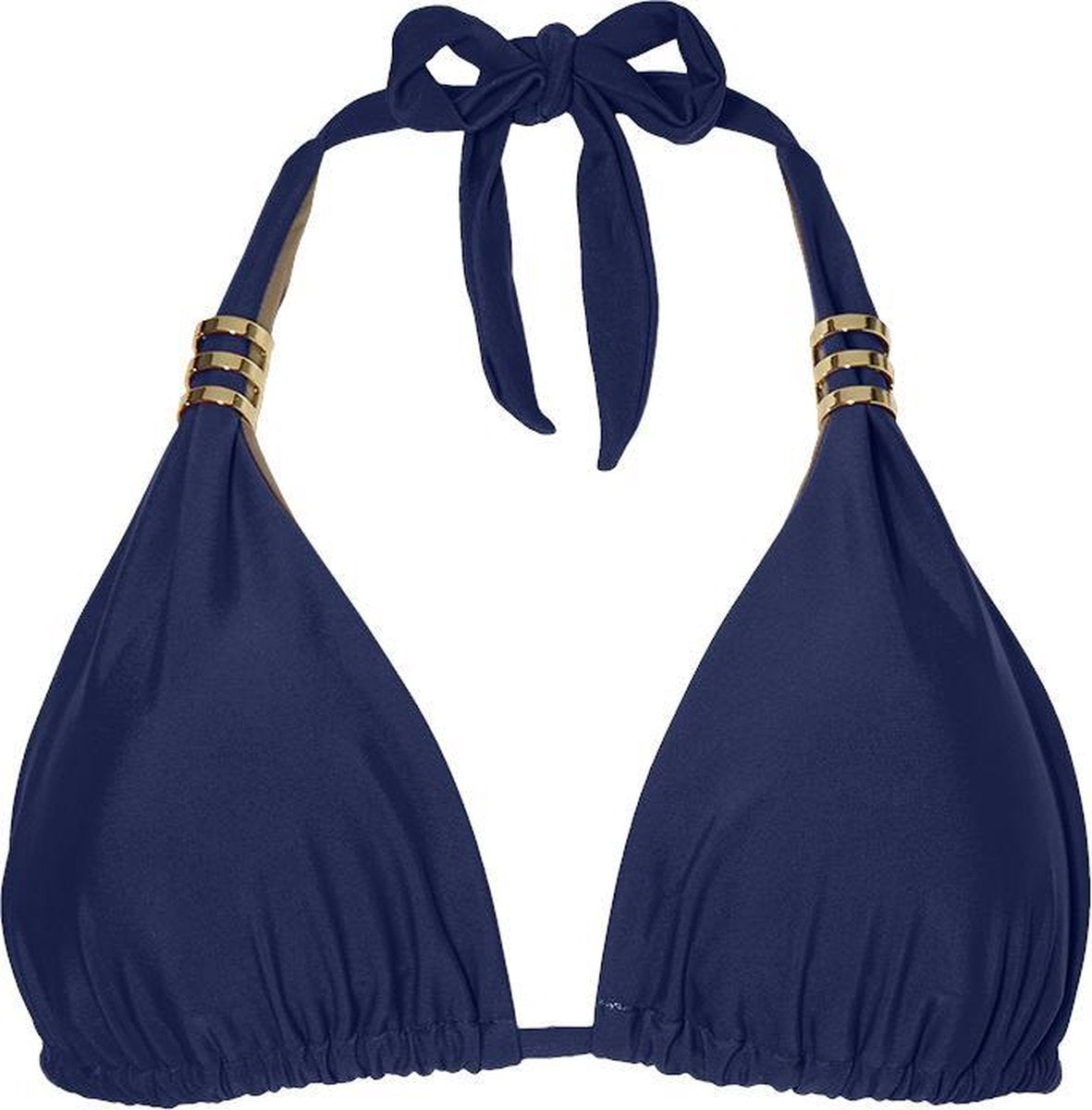 Sapph 10S Audrey Triangle Halter Dames Navy-40