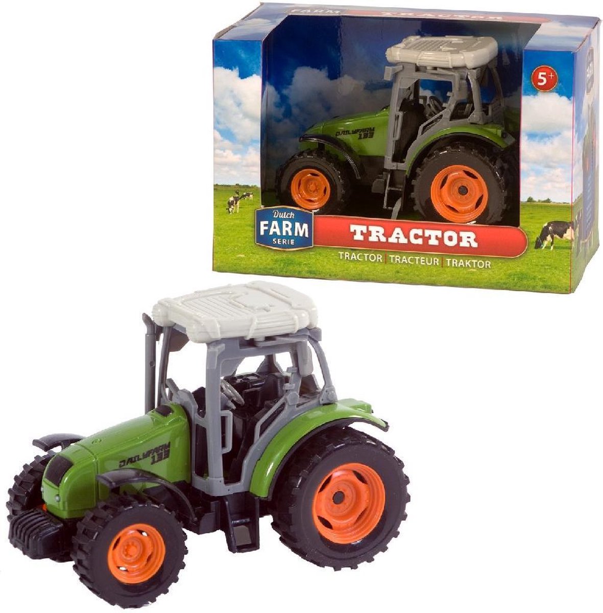 Dutch Farm Serie Tractor groen 1:32