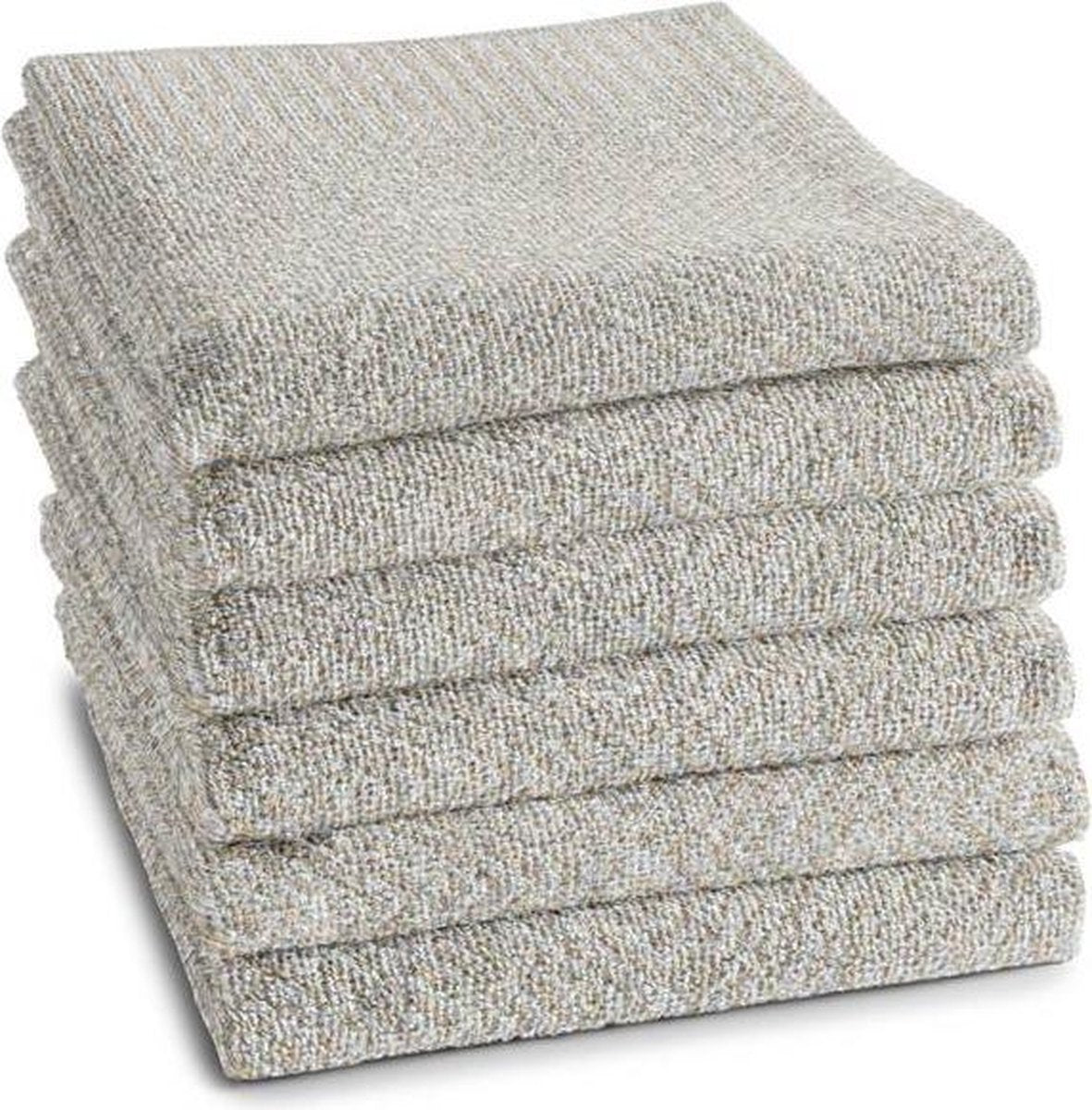 DDDDD Cisis - Keukendoek - 50x55 cm - Set van 6 - Cream