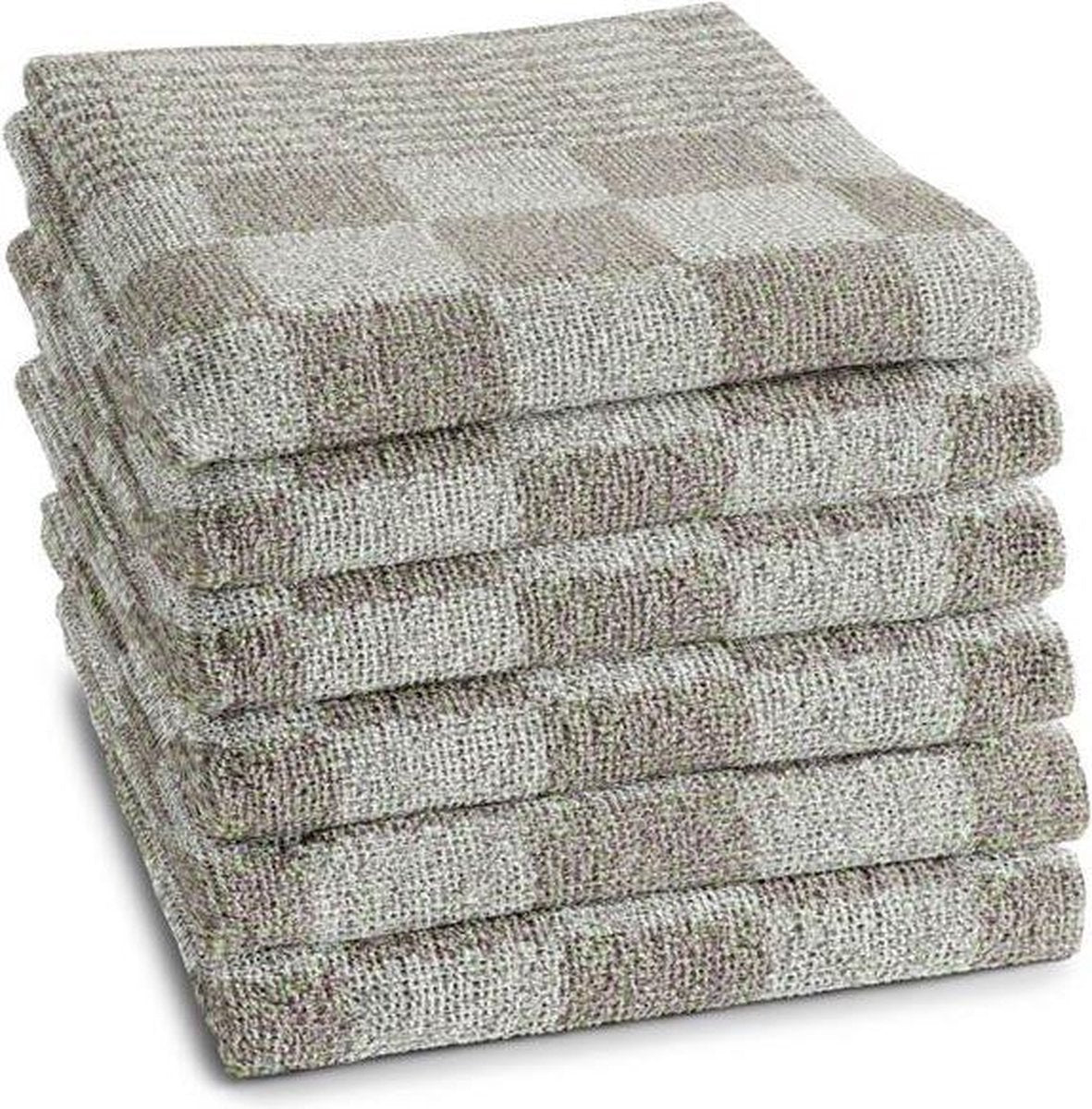 DDDDD Barbecue - Keukendoek - 50x55 cm - Set van 6 - Taupe