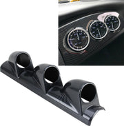 60 mm universele 3 drievoudige auto dashboardmeter meter podhouderhouder Dashboard 3-gaats kop Voertuigprestatiemeter Instrumentaccessoires