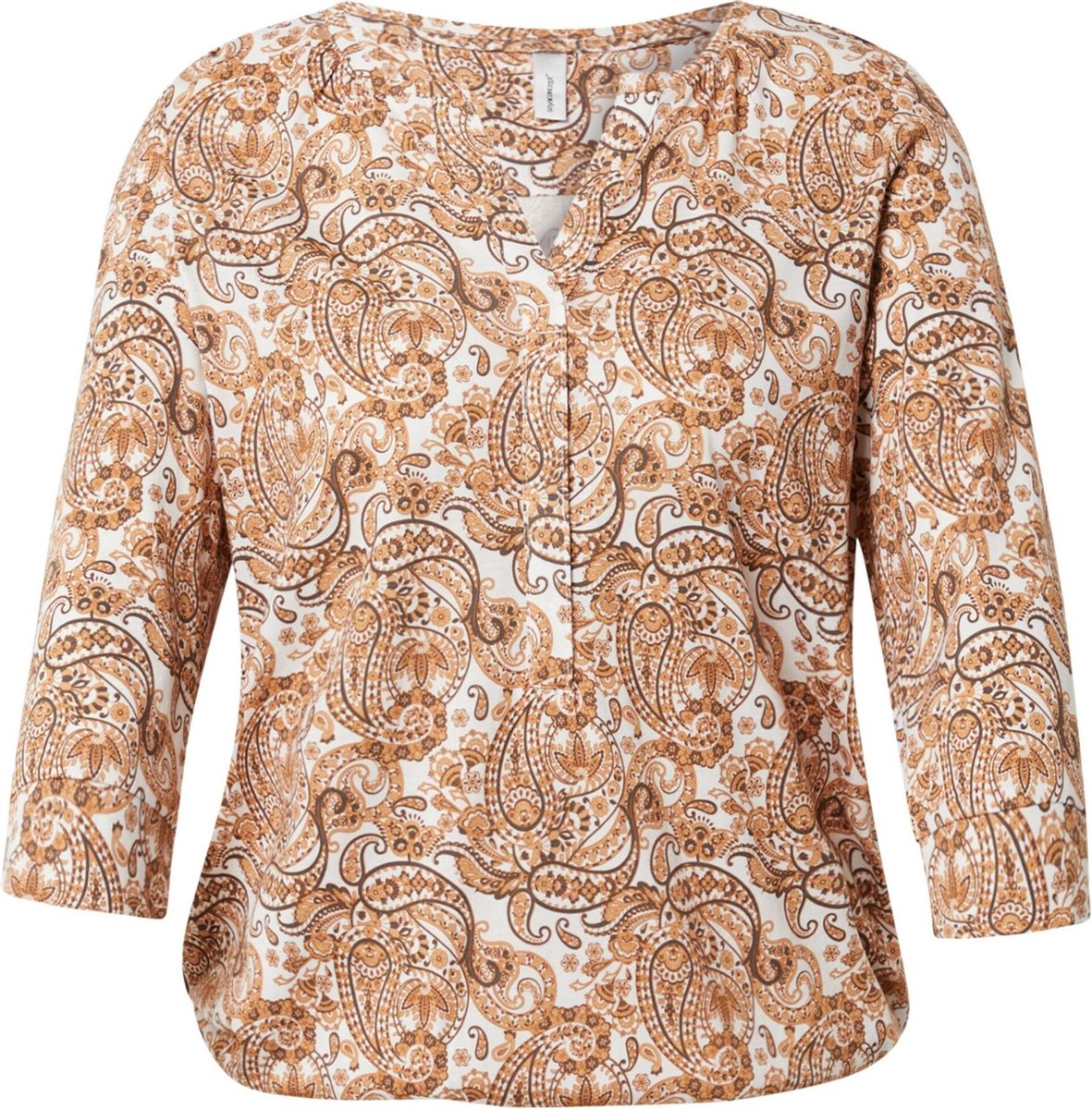 Soyaconcept SC-felicity AOP 317 - bruin mult maat XS/34