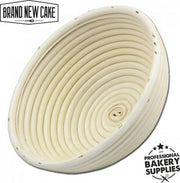 BrandNewCake Rijsmandje Riet Rond Ø22cm (600 tot 800 gram deeg) - Banneton voor Deeg Rijzen en Brood Bakken