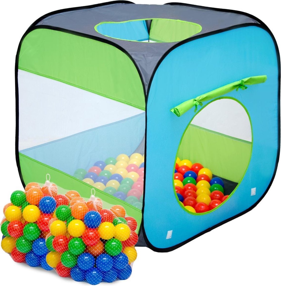 LittleTom Speeltent Popup Kindertent Ballenbad Arielle incl. 200 ballenbadballen