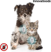OPLAADBARE ULTRASONE PARASIETENAFSTOTER VOOR HUISDIEREN PETREP INNOVAGOODS