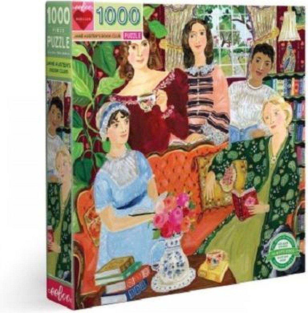 Eeboo puzzel - Jane Austen's Book Club (1000)