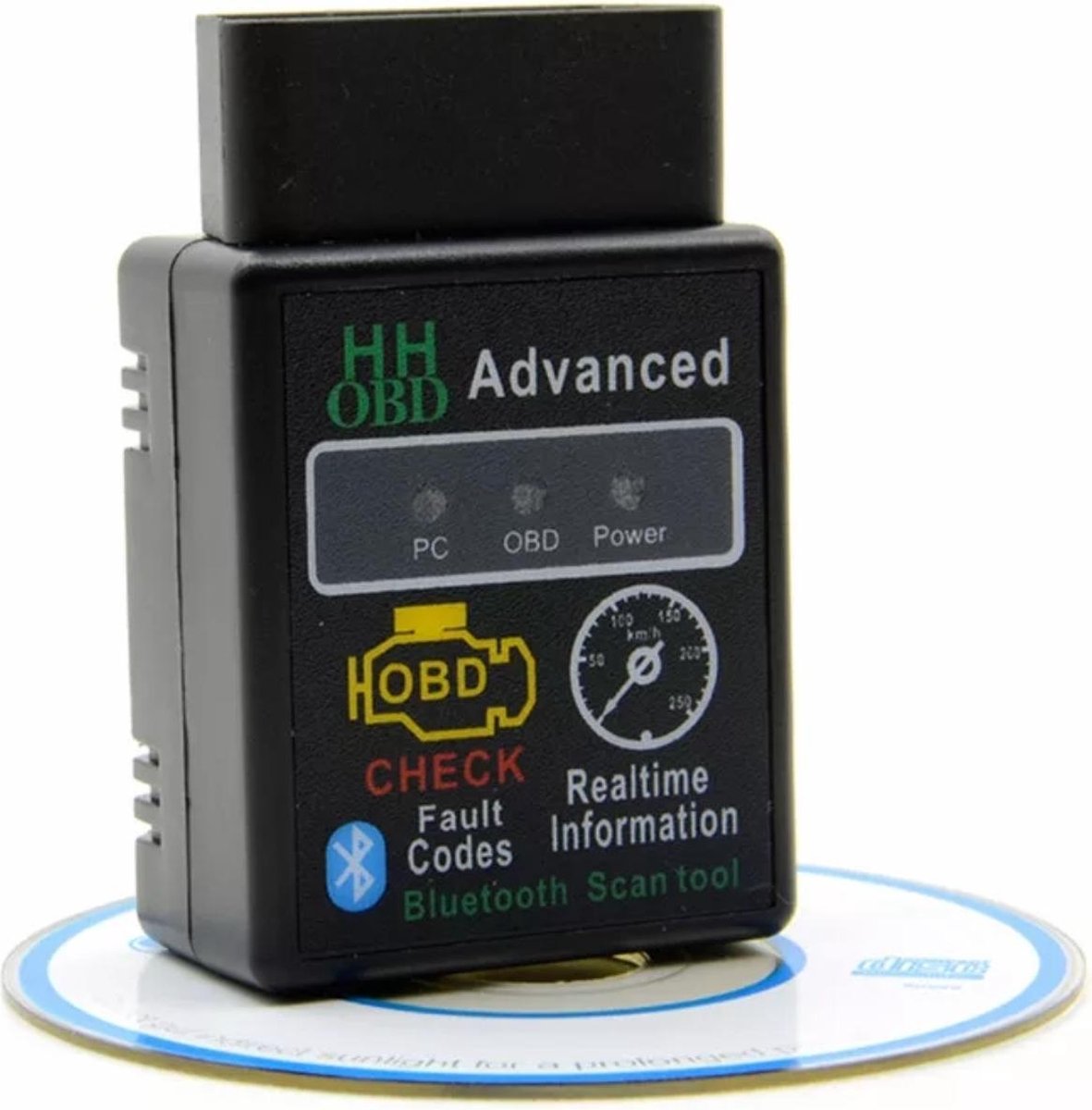 ELM327 HH OBD2 Blueto Bluetooth OBD2 OBDII KAN BUS Check Motor Auto Auto Diagnostische Scanner Tool Interface Adapter Voor Android PC