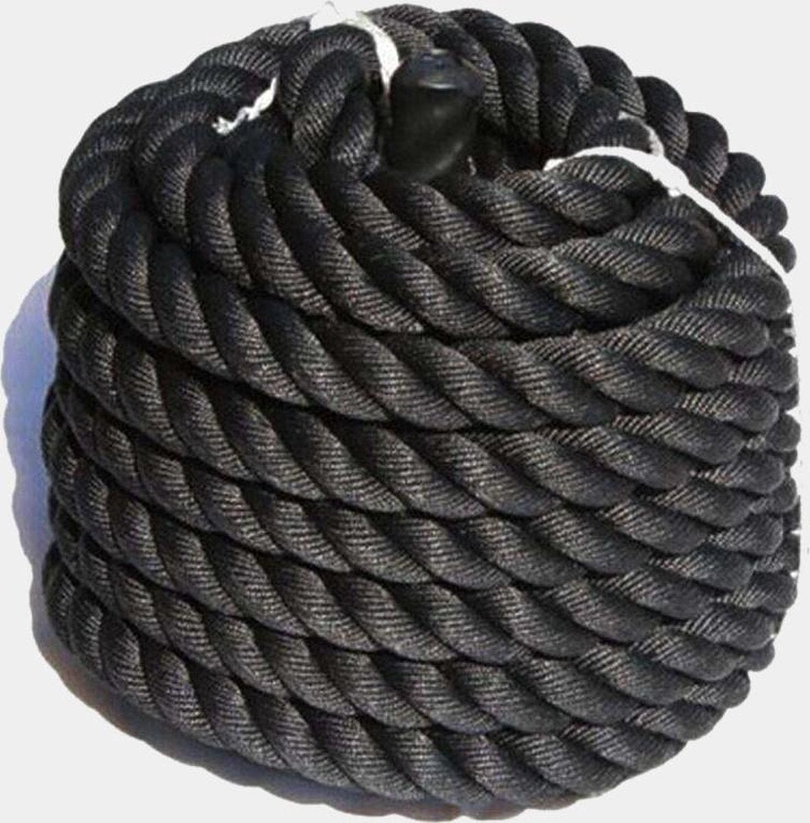 Vortex Sports - Battle Rope - 9 Meter - High Quality - Black - 38mm - Durable Crossfit Fitness Touw