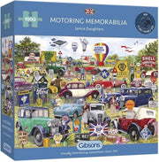 Gibsons puzzel Motoring Memorabilia - 1000 stukjes