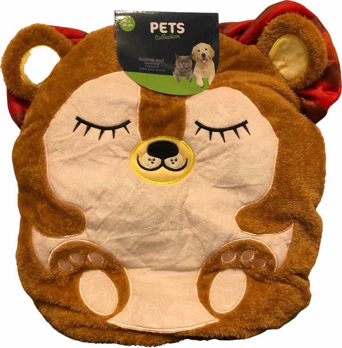Dierenkussen egel  53x45cm - hond - kat - fret - dieren bed