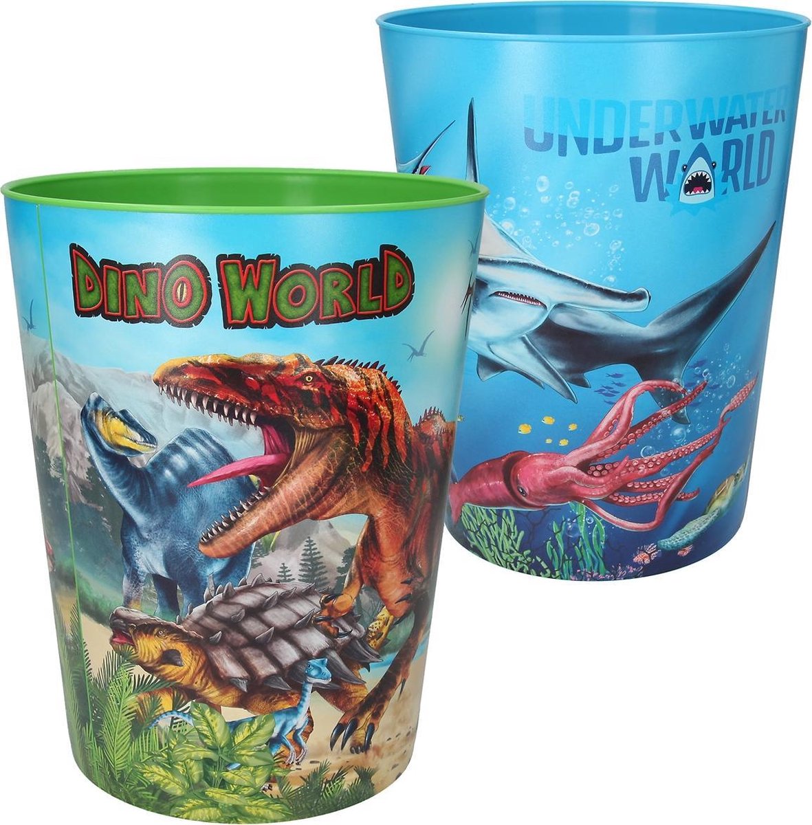 Dino World prullenbak