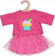 Heless Rok en pullover 35-45 cm