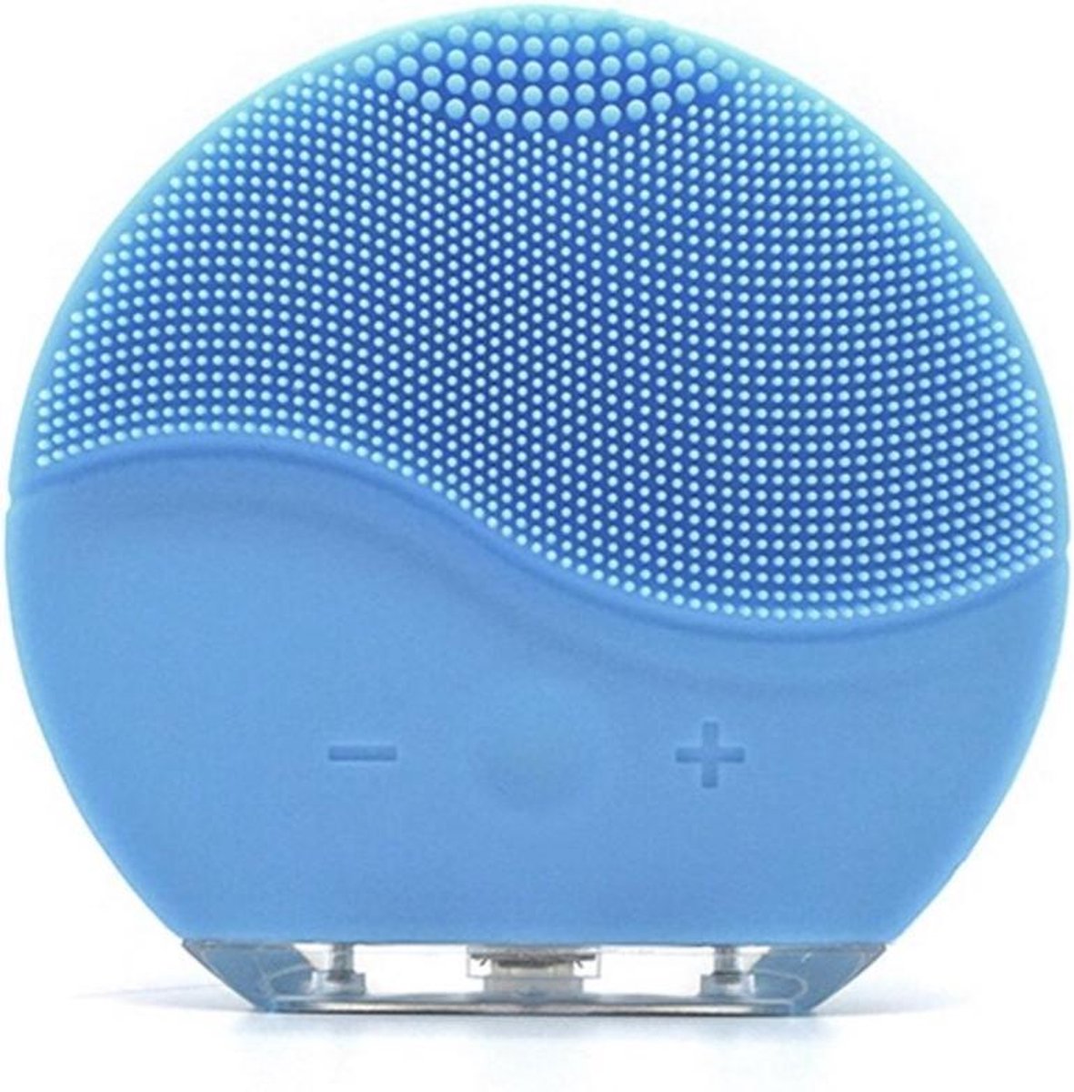 Elektrische Gezichtsborstel - Blauw - Gezichtsreiniger door trilling - Verwijdert mee-eters en puistjes - Diepe reiniging van de poriën - Gezichtsborstel - Huidverzorging - Voor alle Huidtypes - USB oplaadbaar