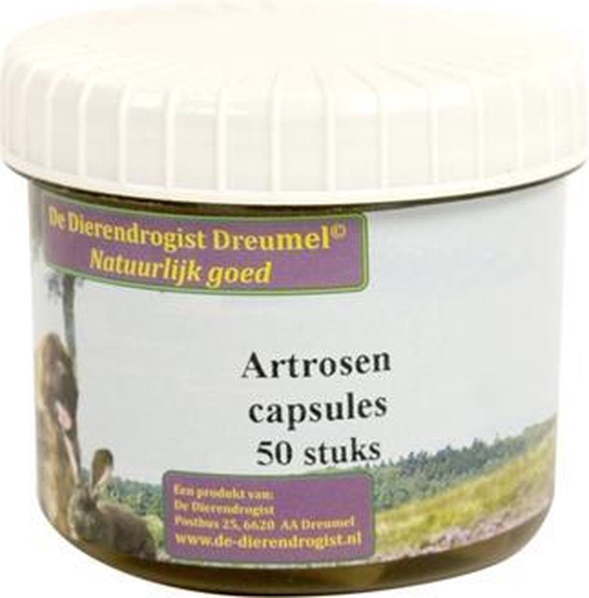 Dierendrogist artrosen capsules - 50 st - 1 stuks