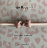 Haarbandje rose - Little Beauties - newborn - peuters - leeftijd 0-36 maanden - kraamkado - babyshower - haaraccessoire - babymusthave - meisje