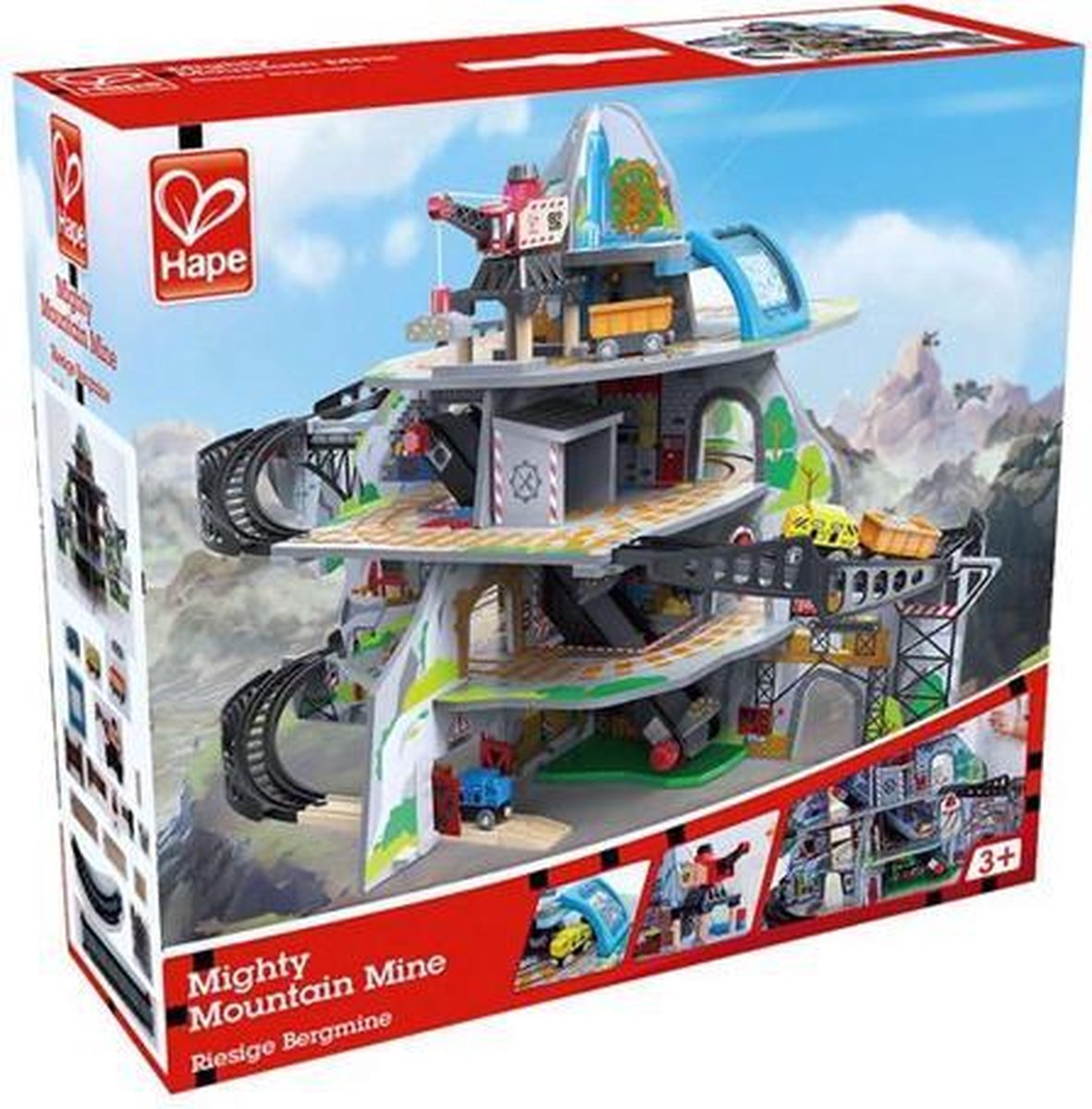 Hape Mighty Mountain Mine Treinset