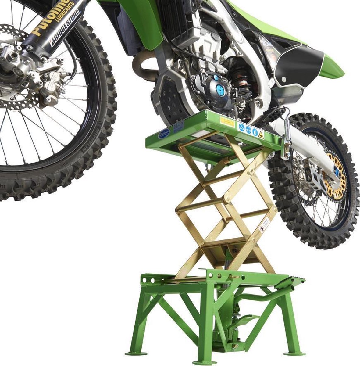 Datona® Crosslift voor Kawasaki motoren - Groen