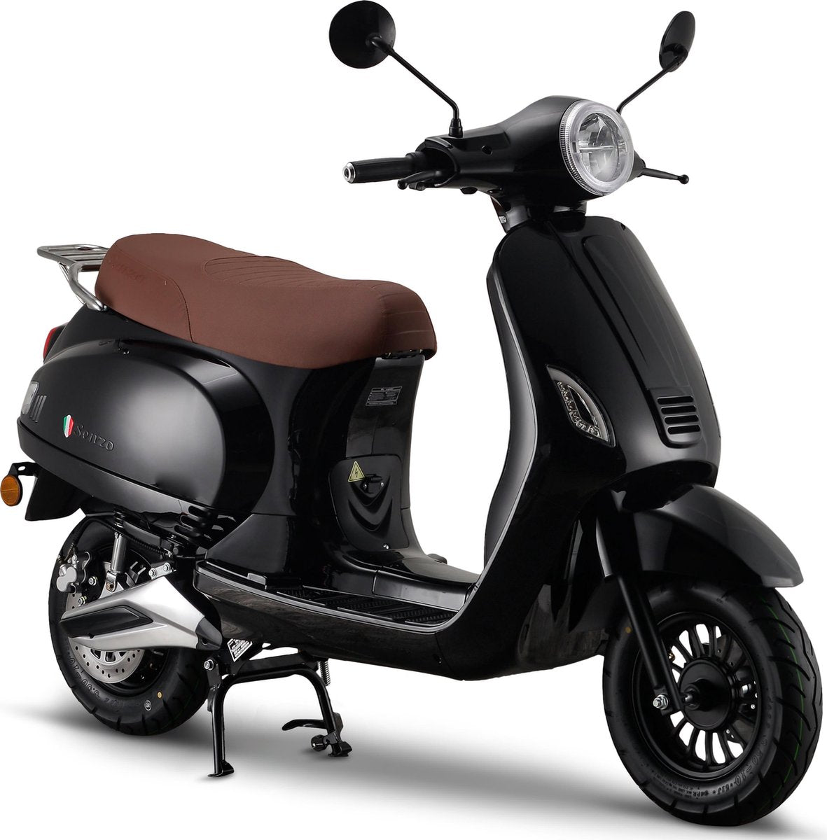 Senzo RivaLux Elektrische Scooter Zwart