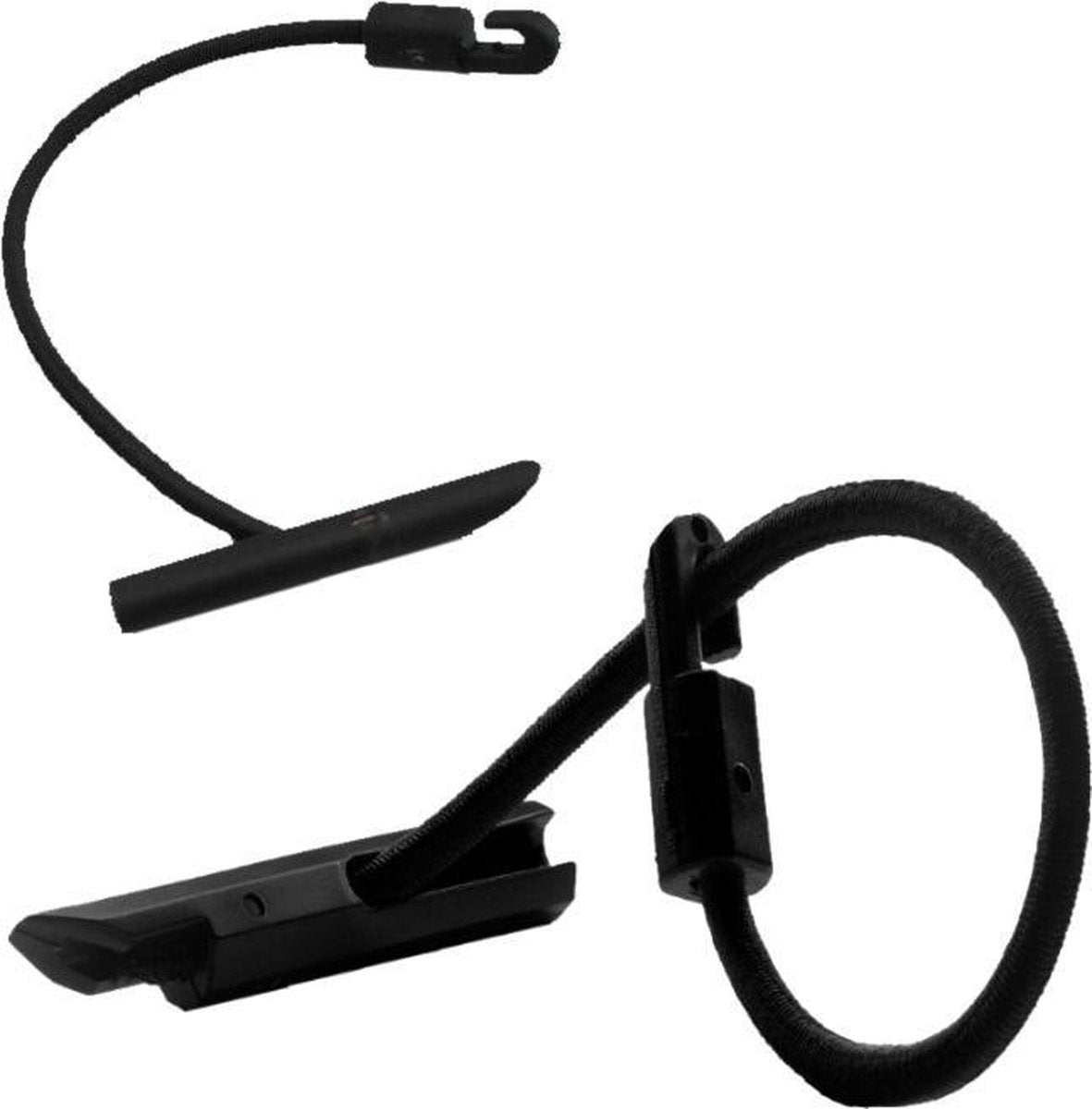 Flexibele snelbinder 30cm zwart – 10 stuks