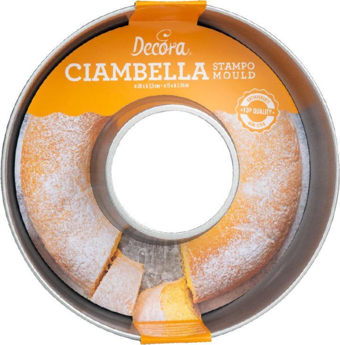 Decora - Savarin Non Stick "Bundt" Bakvorm - 28cm