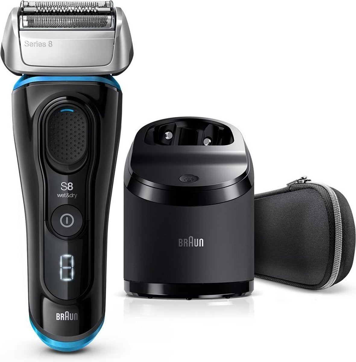 Braun Series 8 8385CC - Scheerapparaat met scheerblad Trimmer