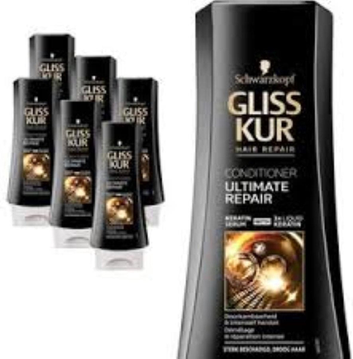 Gliss-Kur Conditioner – Ultimate Repair 6 stuks Voordeelverpakking