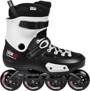 Powerslide One Zoom 80 Inline Skate Senior Inlineskates - Maat 43/44 - Unisex - zwart/wit