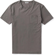 Unrecorded Pocket T-Shirt 155 GSM Charcoal - Unisex - T-Shirts -  Charcoal / grijs - Size XXS - 100% Organic Cotton - Sustainable T-Shirts