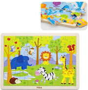 Viga Toys - Puzzel - Safari