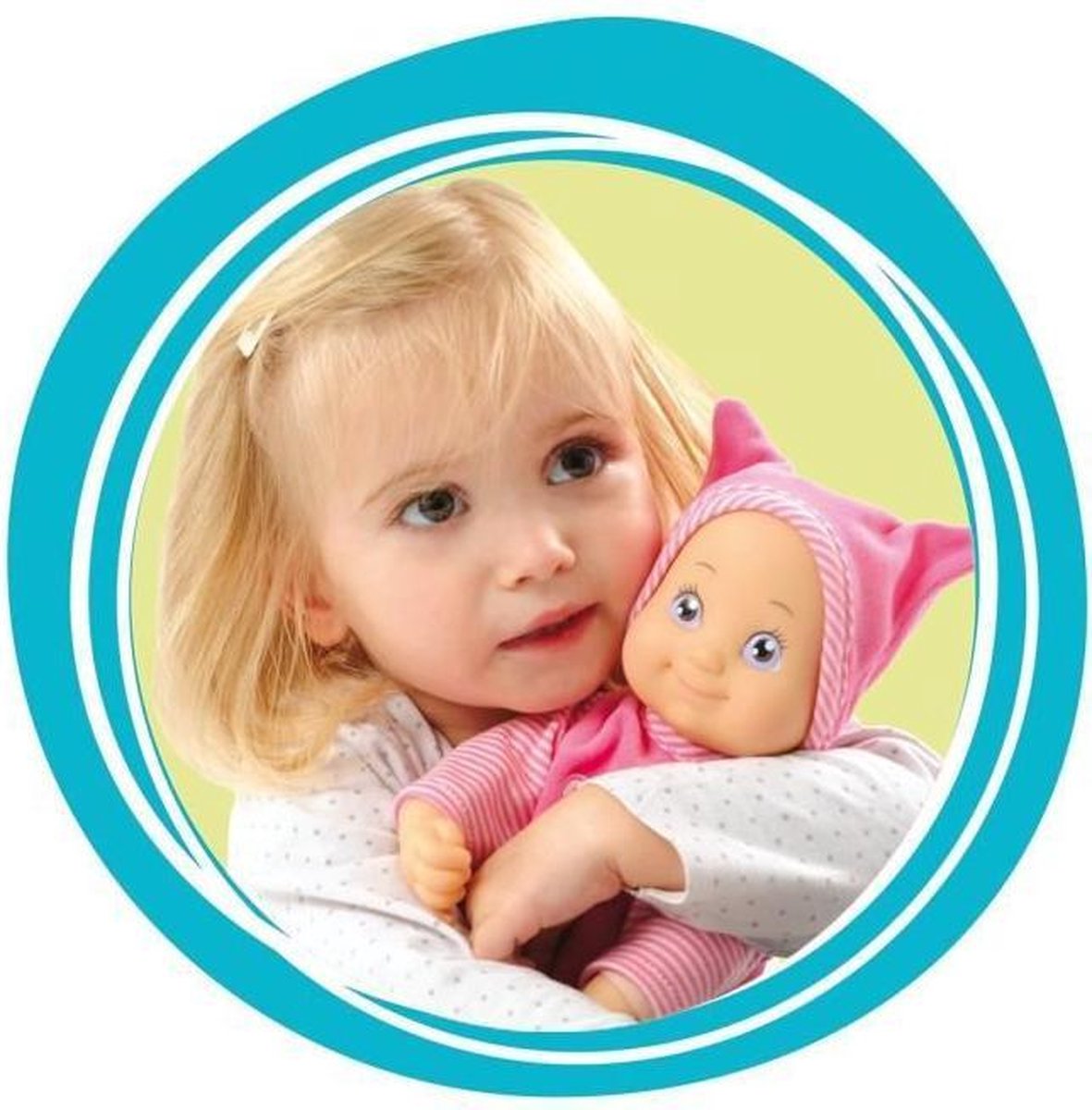 Smoby Minikiss 210120WEB Doll 30 cm Batteries Included Pink