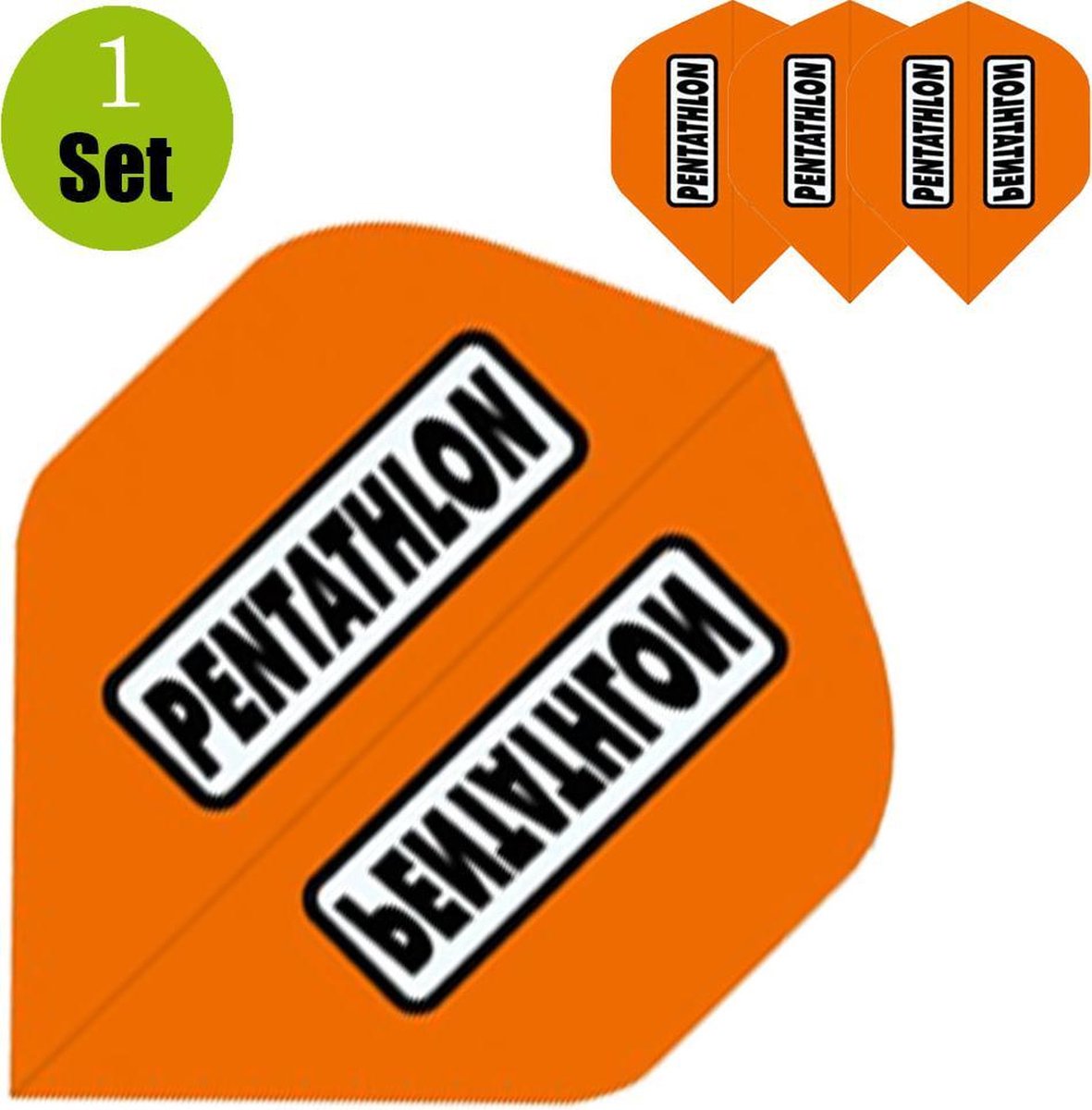 Pentathlon Dartflights - Oranje- ()