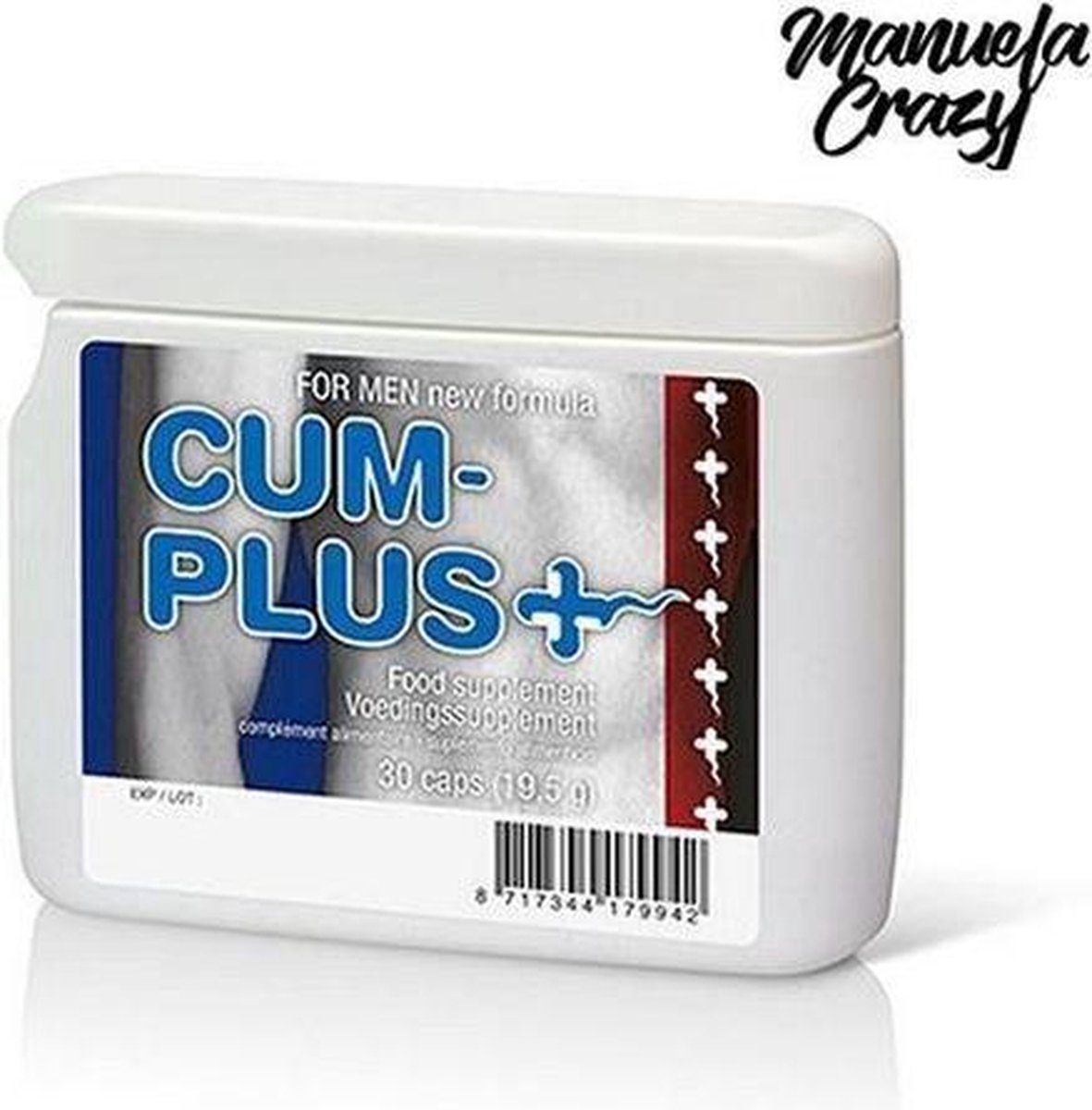Cum Plus - 30 capsules - Overig - Drogist - Voor Hem - Drogisterij - Stimulerende gel