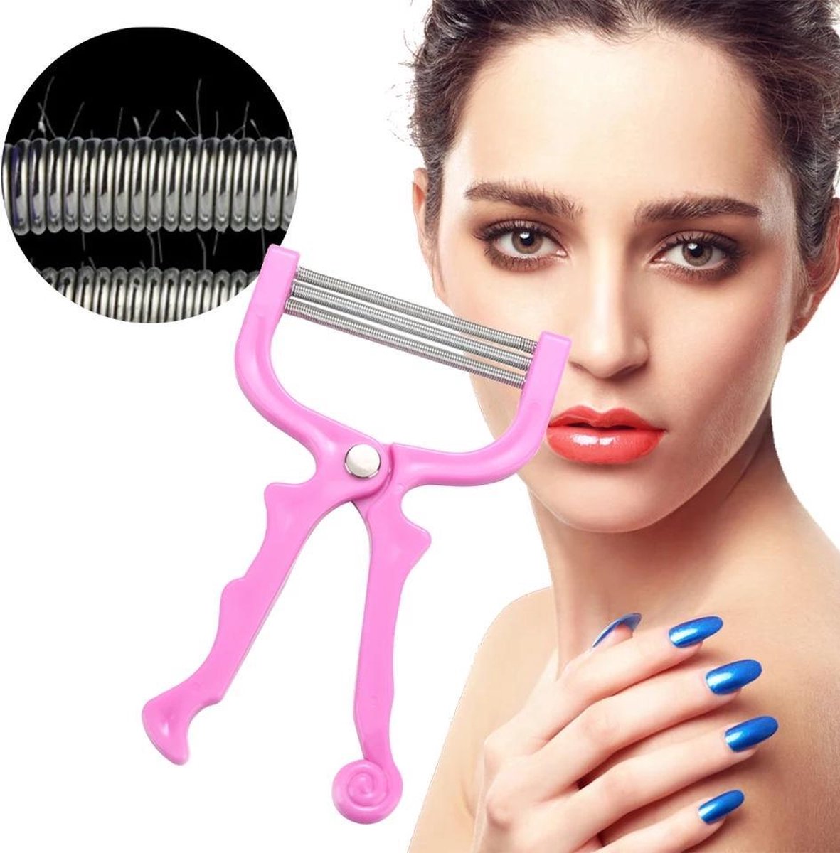 Epilator Hair remover- gezichtsontharing- epileerveer- gezicht ontharen