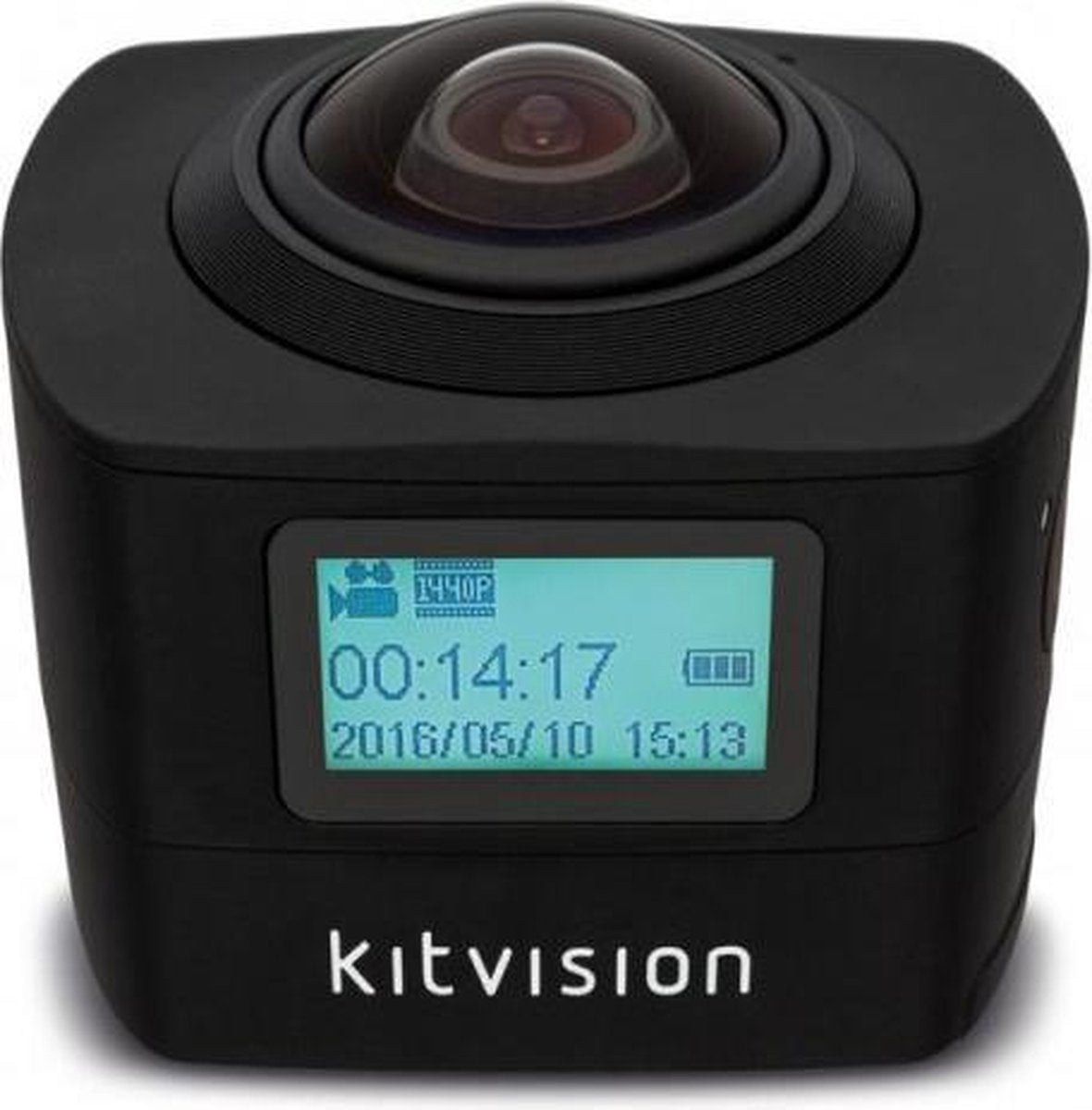 Kitvision Action Camera Immerse DUO 360 Degree Dual Lens Black